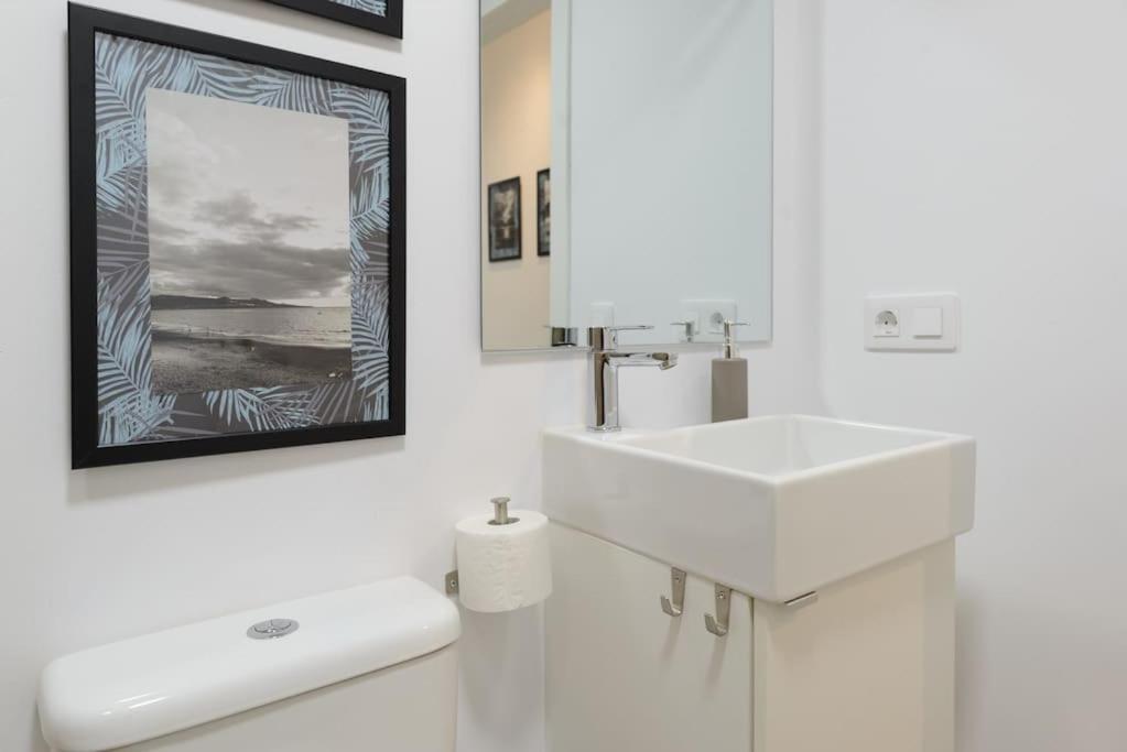 Estudio En Playa De Las Canteras Las Palmas de Gran Canaria Dış mekan fotoğraf